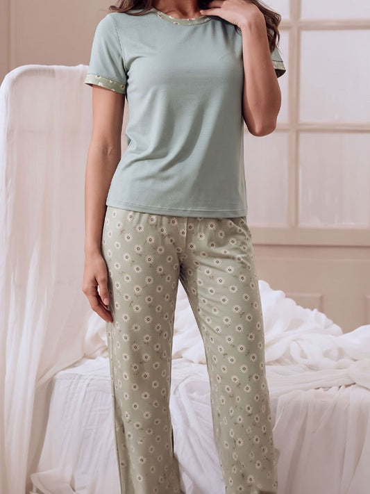 Sage Bloom Lounge Set