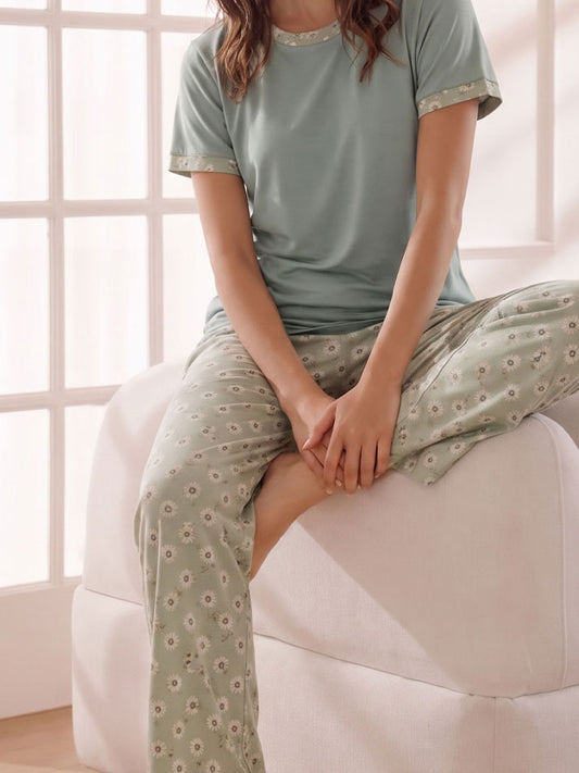 Sage Bloom Lounge Set